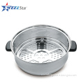 Kitchen cookware parts stainless steel food steamer